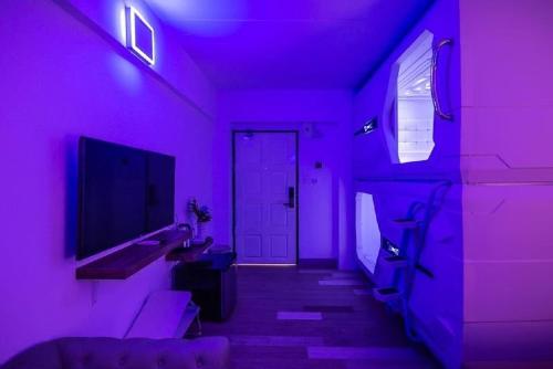 Televisyen dan/atau pusat hiburan di Sudyod Apartment