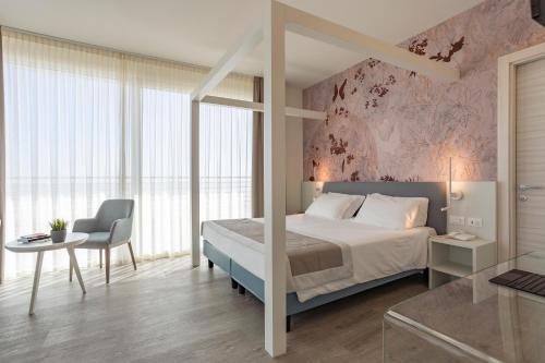 Hotel Dorianaにあるベッド