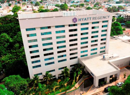 une vue aérienne d’un bâtiment de l’agence d’audit dans l'établissement Hyatt Regency Villahermosa, à Villahermosa