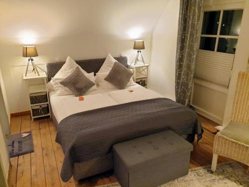 Ένα ή περισσότερα κρεβάτια σε δωμάτιο στο Hotel Bed & Breakfast am Dom