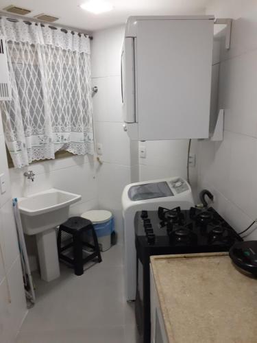 Ένα μπάνιο στο Loft Reserva do Sahy