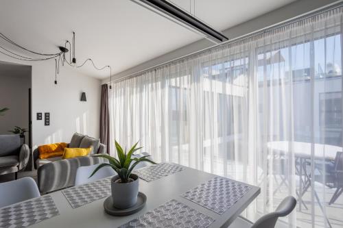 Χώρος καθιστικού στο Noir Hotel - Penthouse Apartman