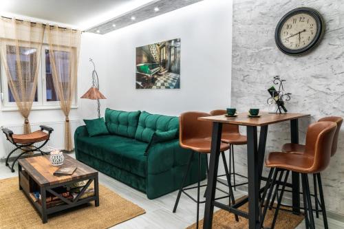 Ruang duduk di Apartman Despot