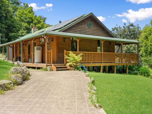 Zahrada ubytování Billagunyah Rainforest Retreat