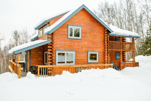 Queens Birch Lodge semasa musim sejuk