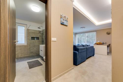 Kúpeľňa v ubytovaní Forest Földvár Apartmanok By BLTN