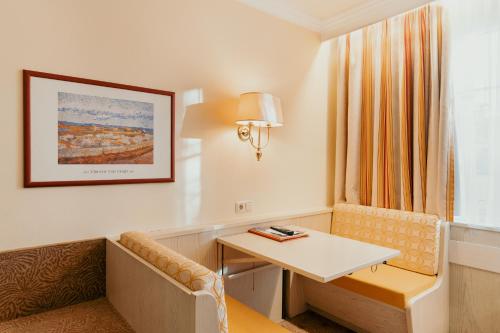 Posezení v ubytování Hotel Scherer