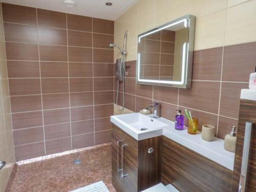 Koupelna v ubytování Picadore