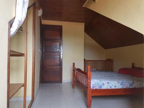 Postel nebo postele na pokoji v ubytování La Villa les Crotons 1 et 2