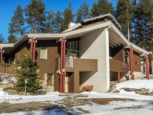 Bygningen som feriehuset ligger i