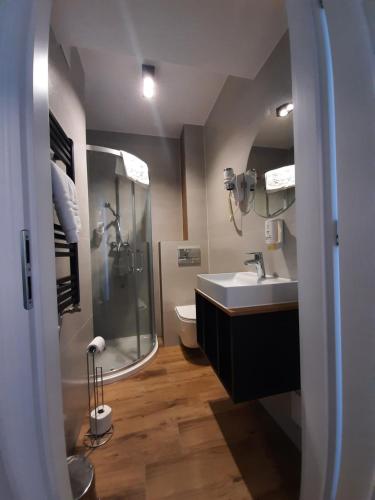 Phòng tắm tại Villa Rafa