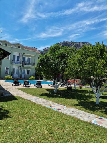 Bazén v ubytování Sirius star otel nebo v jeho okolí
