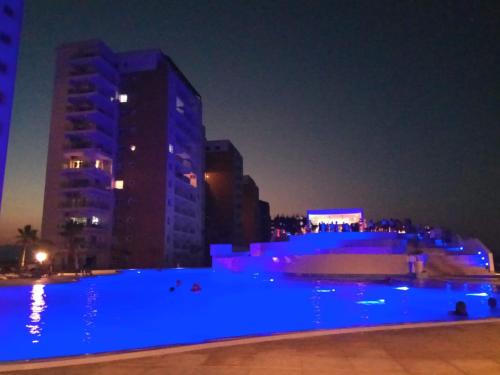 Northern Cyprus, Trikomo, Iskele, Long Beach, Caesar Resort 5の敷地内または近くにあるプール