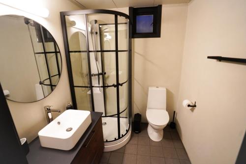 Koupelna v ubytování Movegen 84