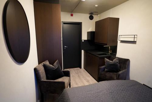 TV a/nebo společenská místnost v ubytování Movegen 84