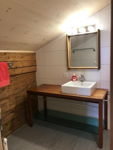 Koupelna v ubytování Au Pré des Chevaux