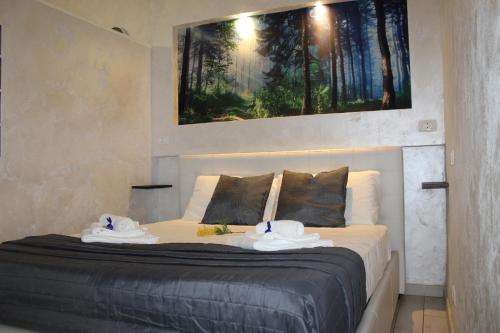 Ένα ή περισσότερα κρεβάτια σε δωμάτιο στο Cozy House