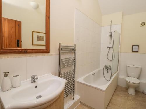 Koupelna v ubytování Wheelhouse Cottage