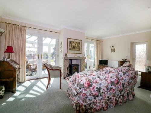 Et opholdsområde på Sheila's Cottage