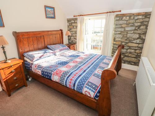 Postel nebo postele na pokoji v ubytování Maesoland Farm