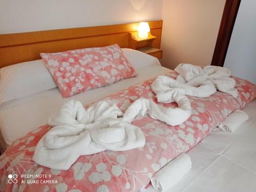 Postel nebo postele na pokoji v ubytování Mini hotel