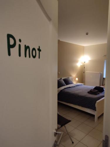 Cama o camas de una habitación en Hoeve Jadoul