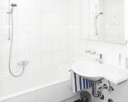 Kúpeľňa v ubytovaní Tonis Appartement