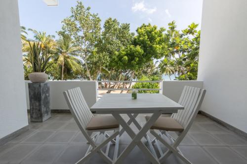 Balkoni atau teres di Taru Villas Mawella - Tangalle