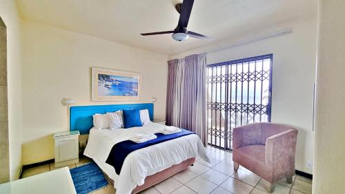 Postel nebo postele na pokoji v ubytování Hyde Park