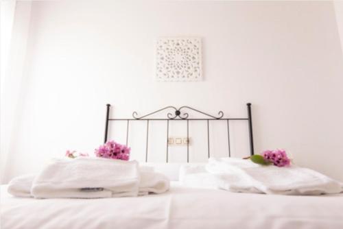 Ένα ή περισσότερα κρεβάτια σε δωμάτιο στο Hostal San Cristobal - Pontedeume