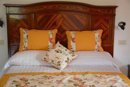 Postel nebo postele na pokoji v ubytování Casale Fusco