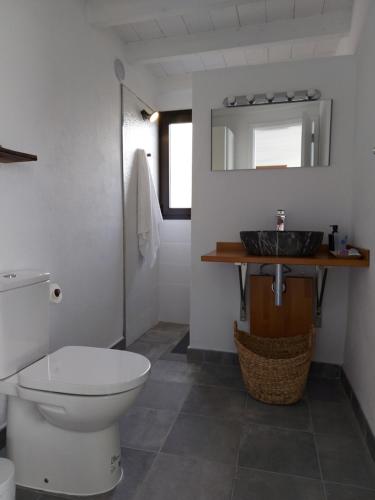 Koupelna v ubytování Bungalowmirador