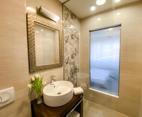 Koupelna v ubytování Luka de Luka Suites