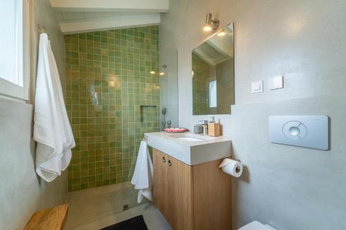 Koupelna v ubytování Casinha do Burro, Casas do Poente, Rogil, Aljezur