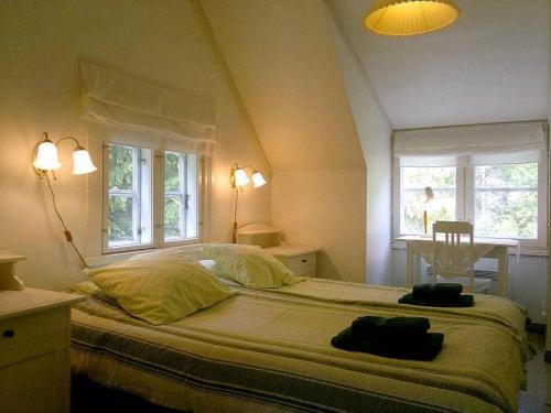 Giường trong phòng chung tại Hiekkaranta Bed & Breakfast