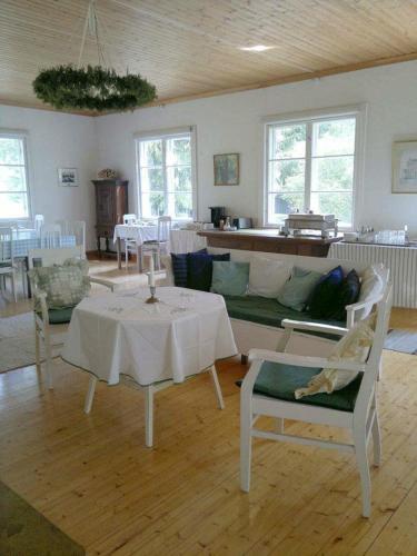 Zona d'estar a Hiekkaranta Bed & Breakfast