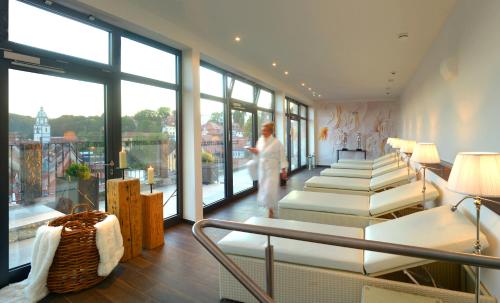 Ruang duduk di Romantik Hotel Burgkeller Residenz Kerstinghaus