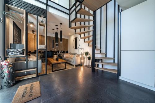 Köök või kööginurk majutusasutuses Gîtesdesignemoi entre Design et émotion - la perle