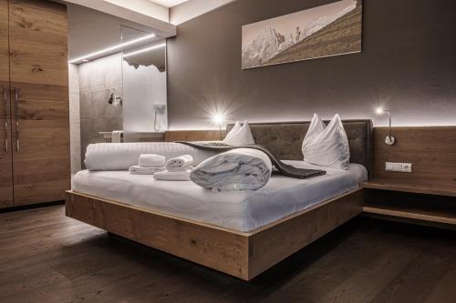 Postel nebo postele na pokoji v ubytování Landhotel Stockerwirt