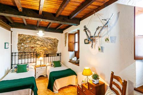 Postel nebo postele na pokoji v ubytování Casa Conce Zona de playa y montaña