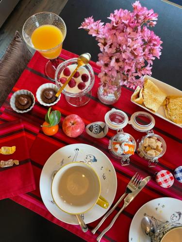 Jídlo v bed and breakfast nebo okolí