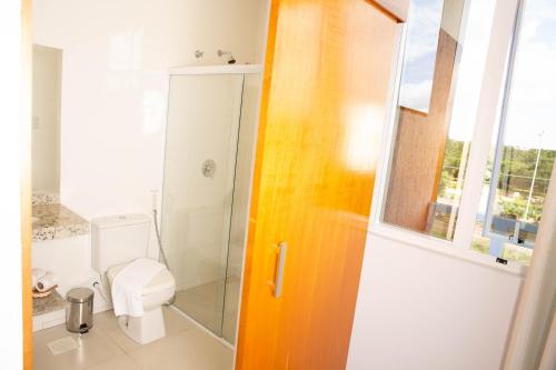 Koupelna v ubytování Hotel Araguaia