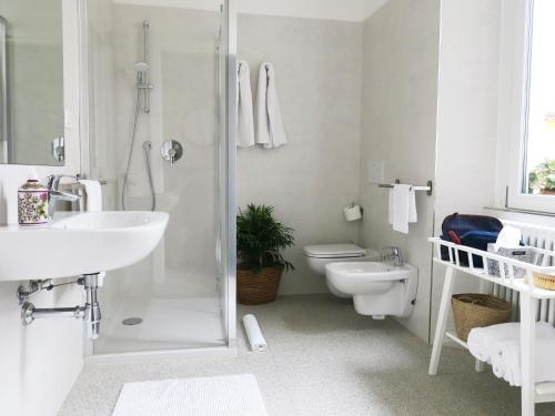 Kylpyhuone majoituspaikassa Villa Crochat