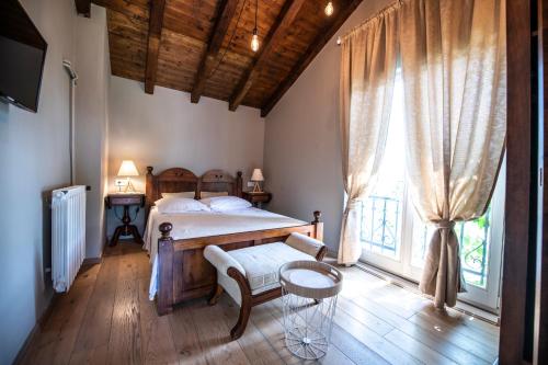 Katil atau katil-katil dalam bilik di Villa Lav