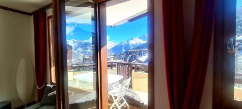 Balkón nebo terasa v ubytování Résidence Saboia Courchevel La Tania - Belle Vue