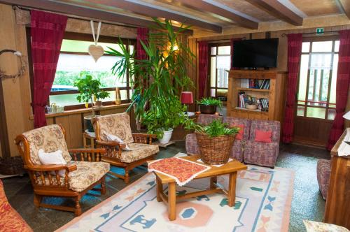 Posezení v ubytování Hotel Vallée De Cogne