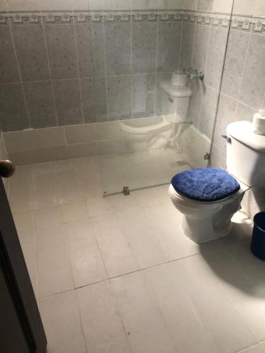 Ένα μπάνιο στο Villa Luz