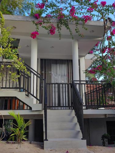 Balkón nebo terasa v ubytování Flower Shade Villa