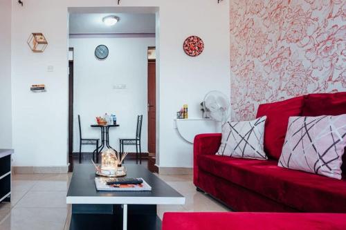 Oleskelutila majoituspaikassa Sakura 2BR1B