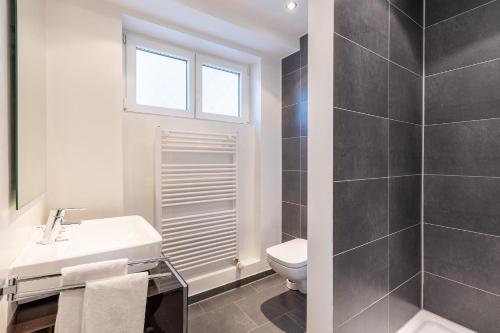 Koupelna v ubytování Serviced Appartement München Messe